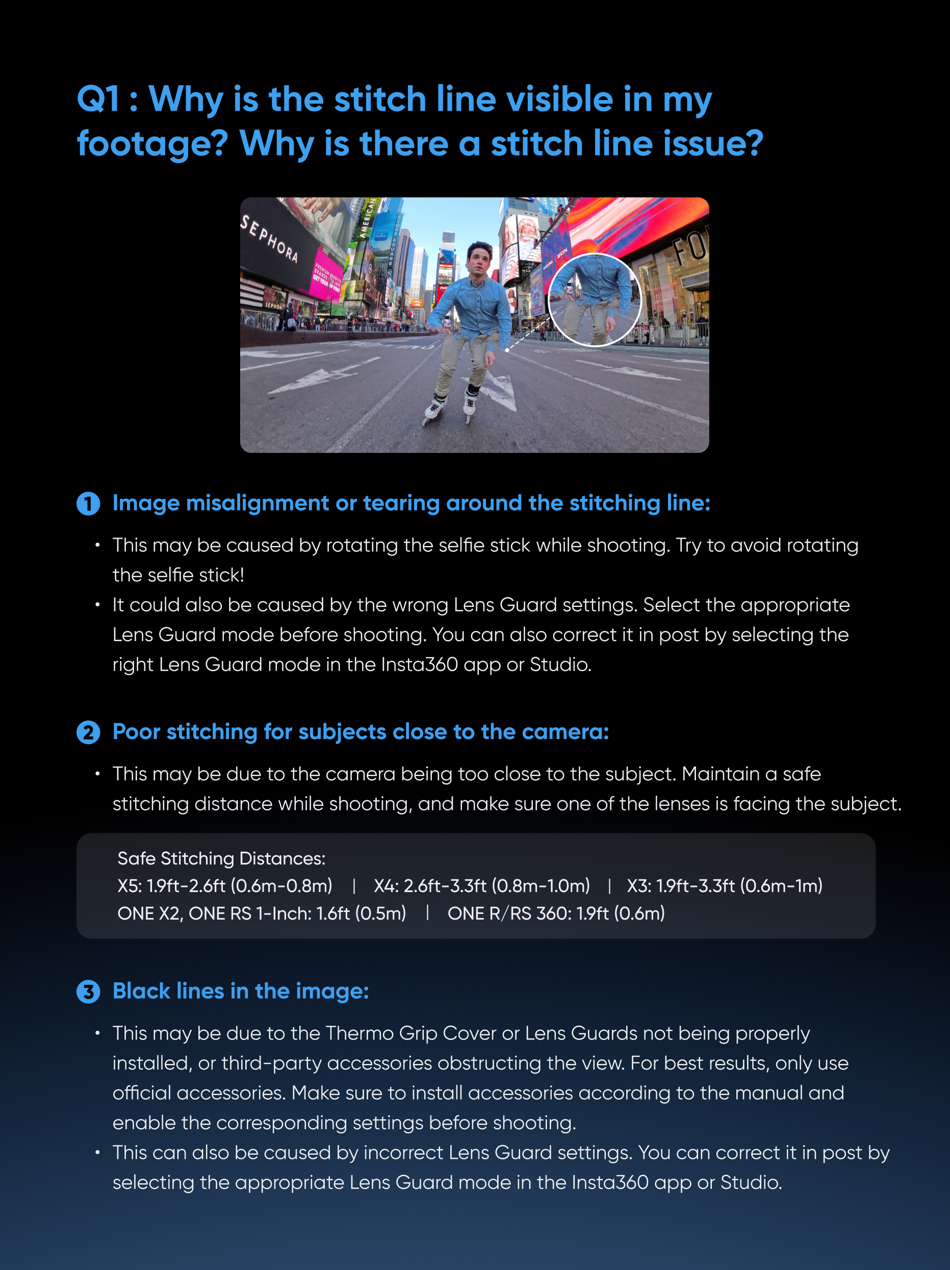 360 Stitching Guide - Common Issues and Solutions - Insta360 Community ...